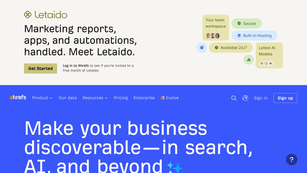 Ahrefs, outil SEO avec le deuxième crawler le plus actif au monde