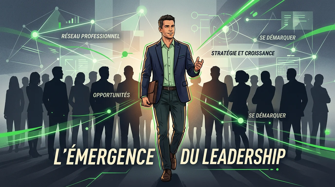 Un professionnel qui se démarque sur un réseau professionnel